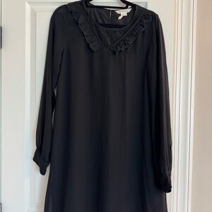 Banana Republic Black Long Sleeve Dress